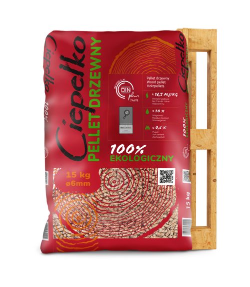 PALETA 975kg CERTYFIKOWANY PELLET SOSNOWY